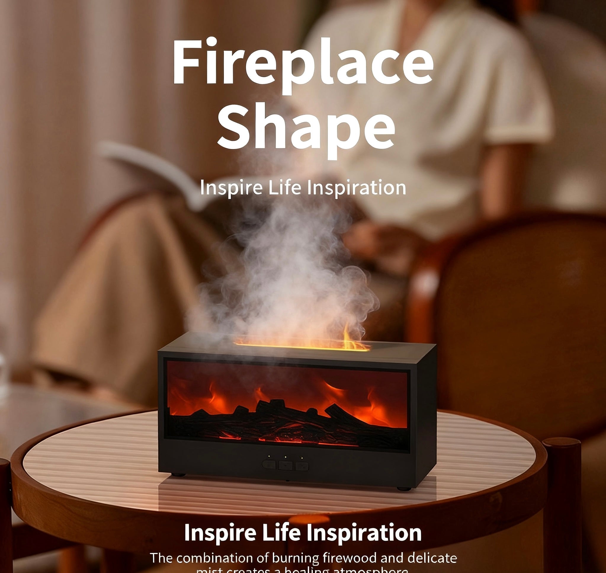 Flame Aroma Diffuser – A Natural Ritual of Fire & Calm